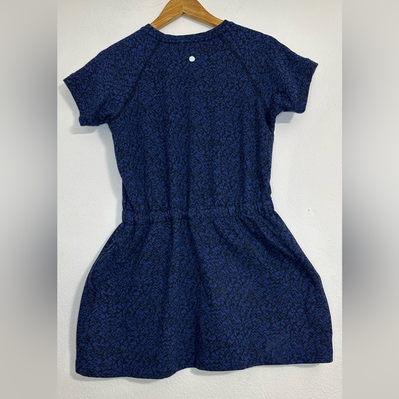 Zella Girl Navy Patterned Casual Dress - Picture 11 of 13